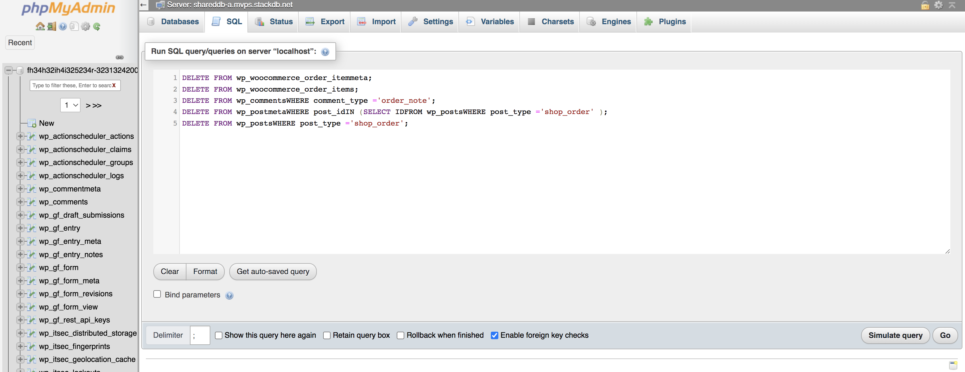 Bulk Delete Orders in Woocommerce